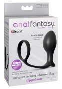 Korek analny ass gasm cock ring advanced black