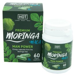 Kapsułki Na Potencję 60 szt - HOT BIO Moringa Man Caps 60pcs