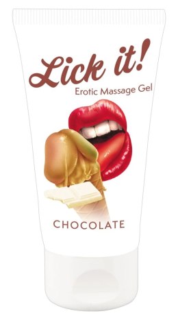 Lick It - Żel Do Erotycznego Masażu Czekolada 50ml