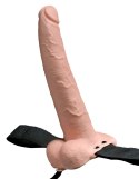 Fetish Fantasy Series - Uprząż Strap-On Z Dużym Naturalnym Wibratorem 29cm + Pilot