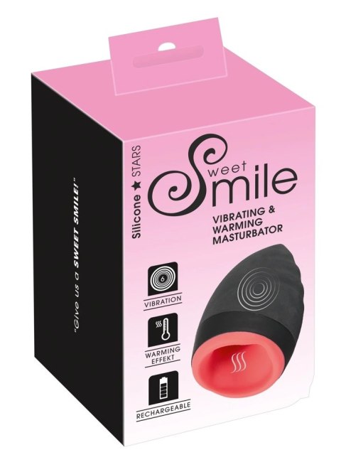 Sweet Smile - Masturbator Z Funkcją Grzania I Silnymi Wibracjami