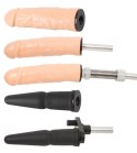 You2Toys - Maszyna do seksu - masturbator - 3 dildo + 2 korki analne + pilot zdalnego sterowania