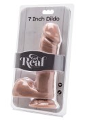 Penis jak realny naturalny sex dildo jądra 18cm