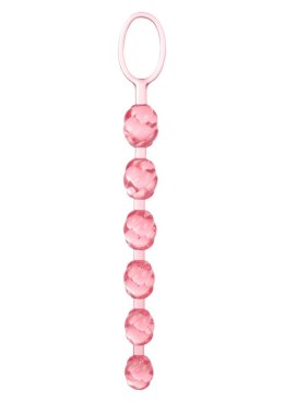 Plug/kulki-SWIRL PLEASURE BEADS PINK