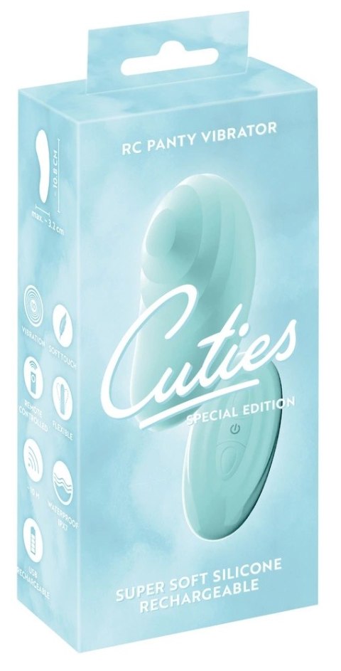 Cuties - Mini Stymulator Łechtaczki Panty Vibe Zielony