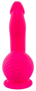 Sweet Smile - Różowy Wibrator Z Przyssawką 19 cm Powerful Vibrator