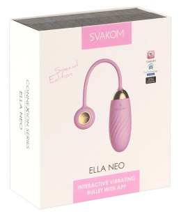 Svakom - Zdalnie Sterowane Jajeczko Aplikacją Ella Neo Pink