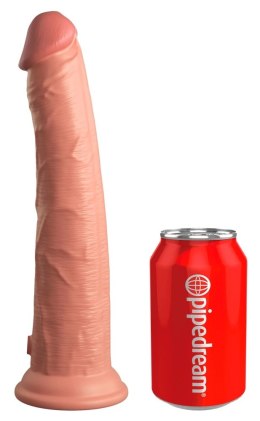 King Cock Elite - Realistyczne Silikonowe Dildo Z Przyssawką 25 CM Jasny Kolor Skóry