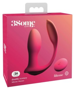 3some - Wibrator Do Podwójnej Stymulacji 14cm