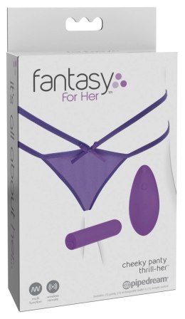 Fantasy For Her - Seksowne Stringi Z Vibrobulletem I Pilotem