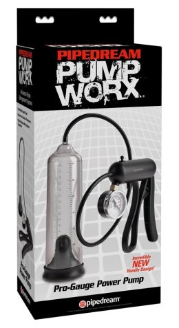 Pump Worx - Przezroczysta Pompka Do Penisa Pro-Gauge