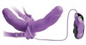 Fetish Fantasy Elite - Regulowana Uprząż Strap-On Z Podwójnym Wibrującym Dildo