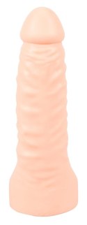 Realistixxx - Pierścień Na Penisa Z Naturalnym Dildo 18 Cm