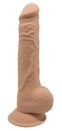 Silexd - Realistyczne Dildo Z Żyłami Żołędziem I Jądrami Cieliste 24.3cm