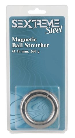 Sextreme - Pierścień Na Penisa Stalowy Magnetic Ball Stretcher 45 mm