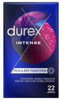 Durex - Prążkowane Prezerwatywy Miętowe Intense Orgasmic 22 szt