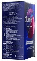 Durex - Prążkowane Prezerwatywy Miętowe Intense Orgasmic 22 szt