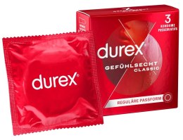 Durex - Prezerwatywy Lateksowe Zbiorniczek 3szt