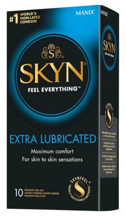 SKYN Extra Lubricated - Prezerwatywy Nielateksowe Mocno Nawilżone 10 szt