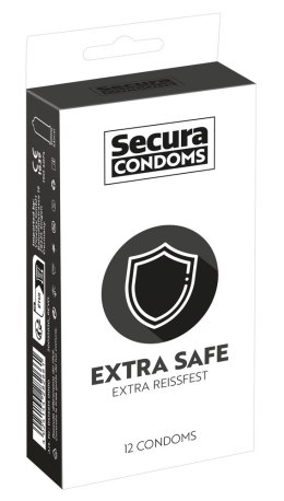 Secura Extra Safe - Prezerwatywy Extra Grube 12pcs Box