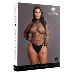 Le desir - Body z długim rękawem i golfem XL - 4XL