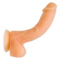 Addiction - Elastyczne Dildo David Vanilla 20 cm