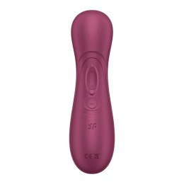 Satisfyer - Pro 2 Stymulator Z Aplikacją I Wymiennymi Końcówkami Czerwony