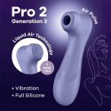 Satisfyer - Pro 2 Stymulator Z Aplikacją I Wymiennymi Końcówkami Fioletowy