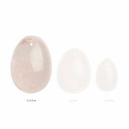 Kulka gejszy - La Gemmes Yoni Egg Rose Quartz L