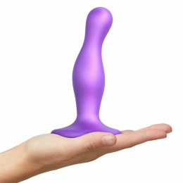 Dildo - Strap-On-Me Dildo Plug Curvy Metallic Purple S