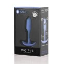 Plug analny - B-Vibe Snug Plug 1 Violet