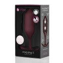 Plug analny - B-Vibe Snug Plug 5 Dark Red