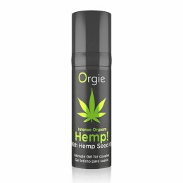 Żel stymulujący - Orgie Hemp! Intense Orgasm 15 ml