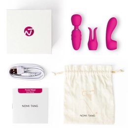 Masażer - Nomi Tang Pocket Wand Hot Pink