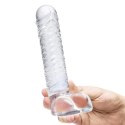 Szklane dildo - Glas Realistic Ribbed