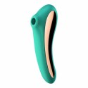 Wibrator z masażerem powietrznym - Satisfyer Dual Kiss Green