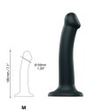 Dildo - Strap-On-Me Dual Density Bendable Dildo Black M