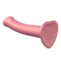 Dildo - Strap-On-Me Mono Density Dildo Metallic Shine Old Rose