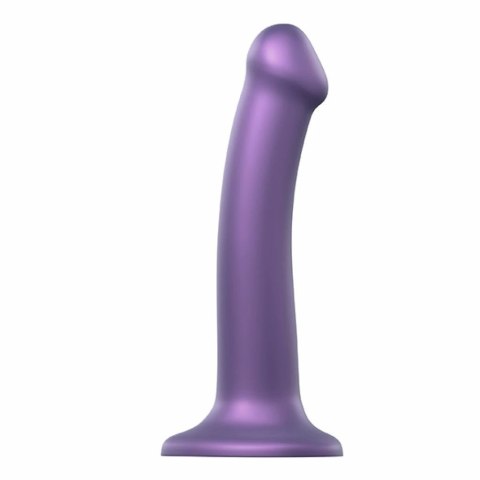 Dildo - Strap-On-Me Mono Density Dildo Metallic Shine Purple