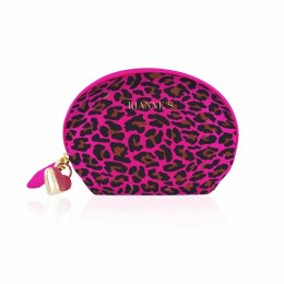 Masażer - RS Essentials Lovely Leopard Mini Wand Deep Purple