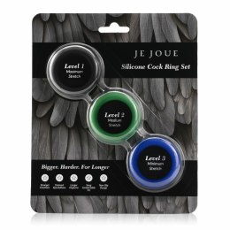 Trzypak pierścieni - Je Joue Silicone C-Ring 3-Pack