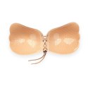 Biustonosz samonośny - Bye Bra Lace-It Bra Miseczka A Nude