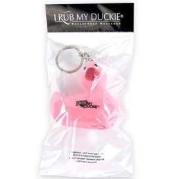 Breloczek - I Rub My Duckie Keychain Pink