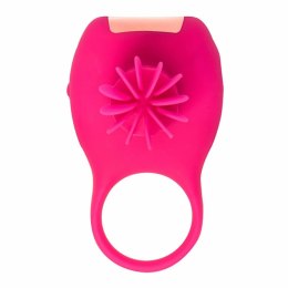 Pierścień erekcyjny - Tokyo Design Glamfit Rotating Pleasure Ring Cerise