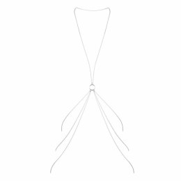 Łańcuszki na ciało ósemka - Bijoux Indiscrets Magnifique 8 Body Chain Silver