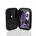 Zdalnie sterowany plug analny - B-Vibe Trio Plug Purple