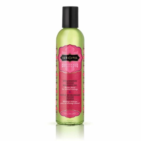 Olejek do masażu - Kama Sutra Naturals Massage Oil Strawberry 236 ml