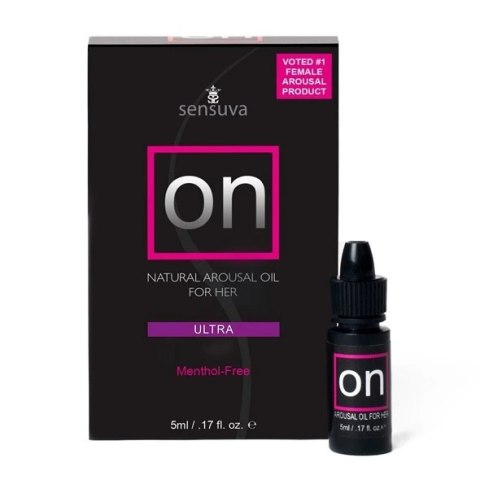 Olejek stymulujący (najmocniejszy) - Sensuva ON Arousal Oil Ultra 5 ml