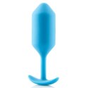 Plug analny - B-Vibe Snug Plug 3 Teal