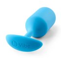 Plug analny - B-Vibe Snug Plug 3 Teal